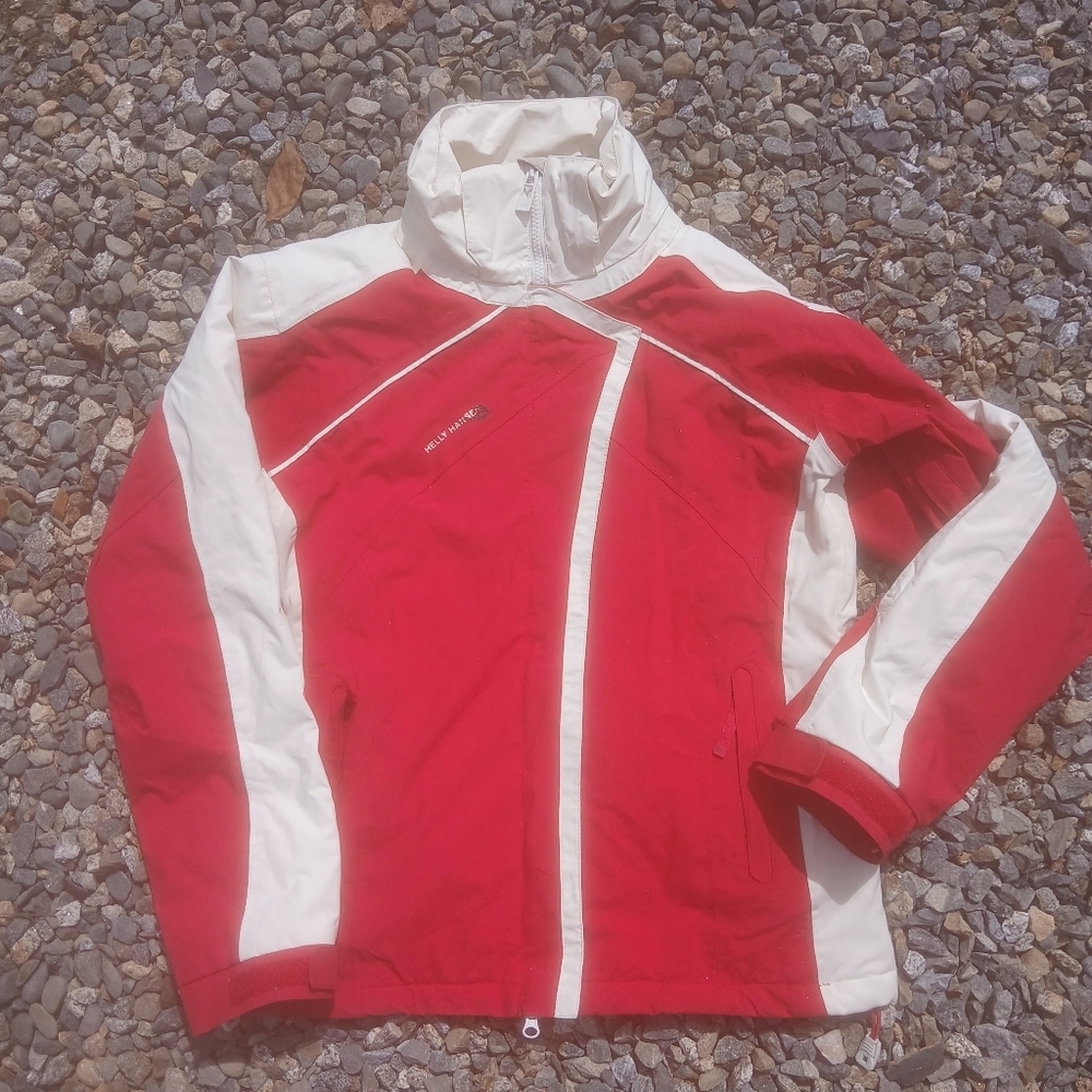 Helly Hansen Ski/Snowboarding Jacket, Red, Watertight Technology Sz L